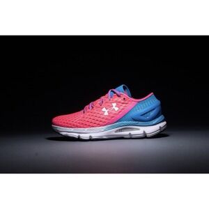 Under Armour Speedform Gemini 2 Women's Running Shoes Pink Turquoise 8.5